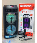 Super Torre De Som 65cm De Altura 3.000w Pmpo Microfone - Alfashop