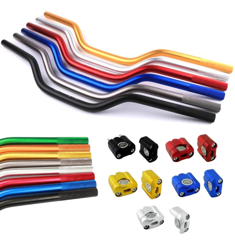 Guidão Fat Bar Alto Falcon Xt660 Xre Lander Tornado Crf Bros - Alfashop
