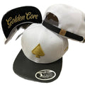 Boné Mcd Golden Core Branco Aba Reta Fitão Preto - Alfashop