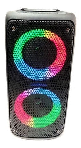 Caixa De Som Amplificada Bluetooth Usb Fm Aux P10 Kts1266 - Alfashop