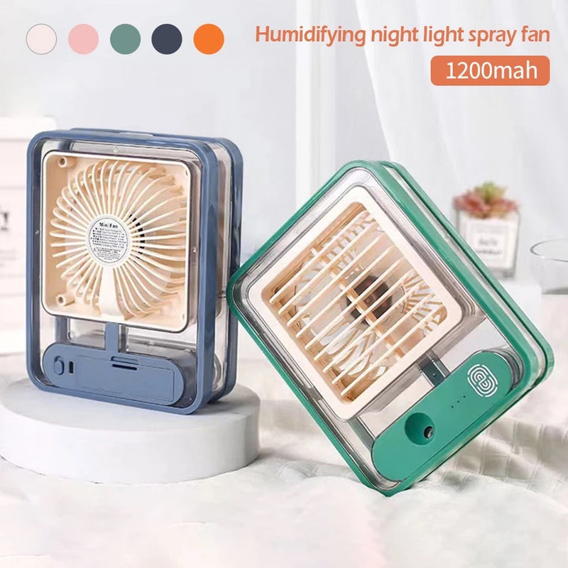 Ventilador Com Umidificador Refrigeramento Novo Modelo Top - Alfashop