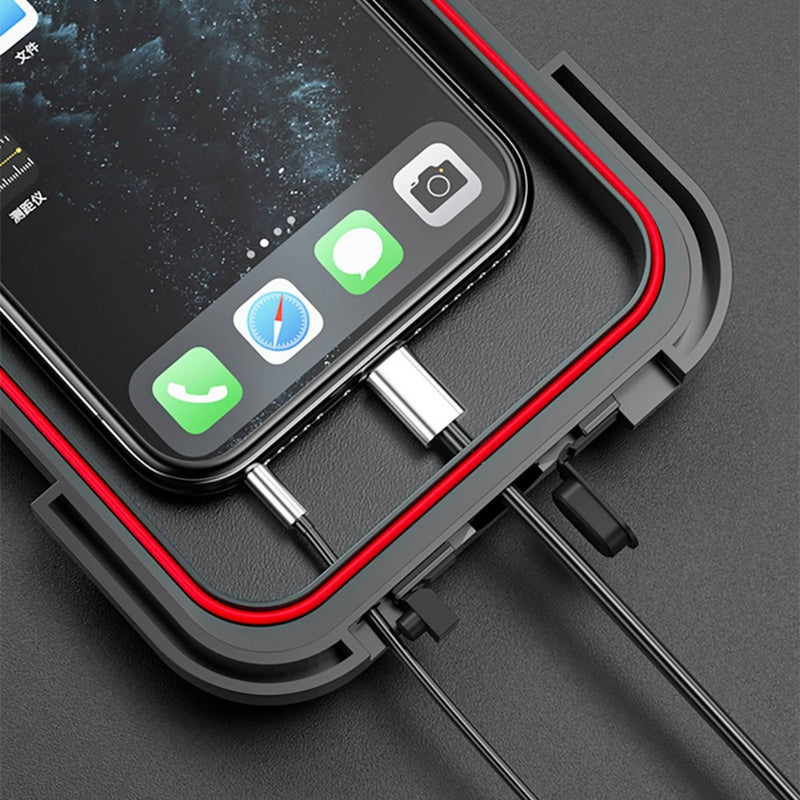 Suporte Moto E Bike Bmax Á Prova Dágua Articulado 360° Com Travas - Alfashop