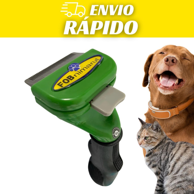 Rasqueadeira Fobnimarut Cães Pelo Curto Escova  Pequena - Alfashop
