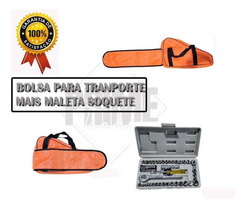 Motoserra Eletrica Potente Profissional  + Brinde - Alfashop