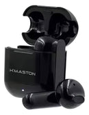 Fone De Ouvido Bluetooth Estéreo Rs11 - H´maston C Cor Preto Luz Cinza - Alfashop