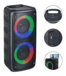 Super Caixa De Som Completa Amplificada 200w 40 Cm De Altura - Alfashop