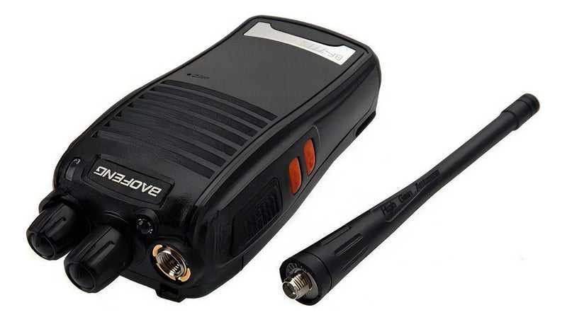 Kit 4 Radios Comunicador Baofeng 777s 16canais Profissional O Melhor Bandas de freqüência 400-470MHz Cor Preto - Alfashop