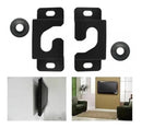 Suporte Fixo Tv Parede Para Tv 13 À 70 Polegadas Lcd-800 786 Cor Preto - Alfashop