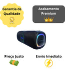 Caixa De Som Potente 120w Rms Karaoke Sem Fio Com Microfone - Alfashop