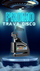 Trava Cadeado De Freio Disco Com Alarme Sonoro Para Moto - Alfashop