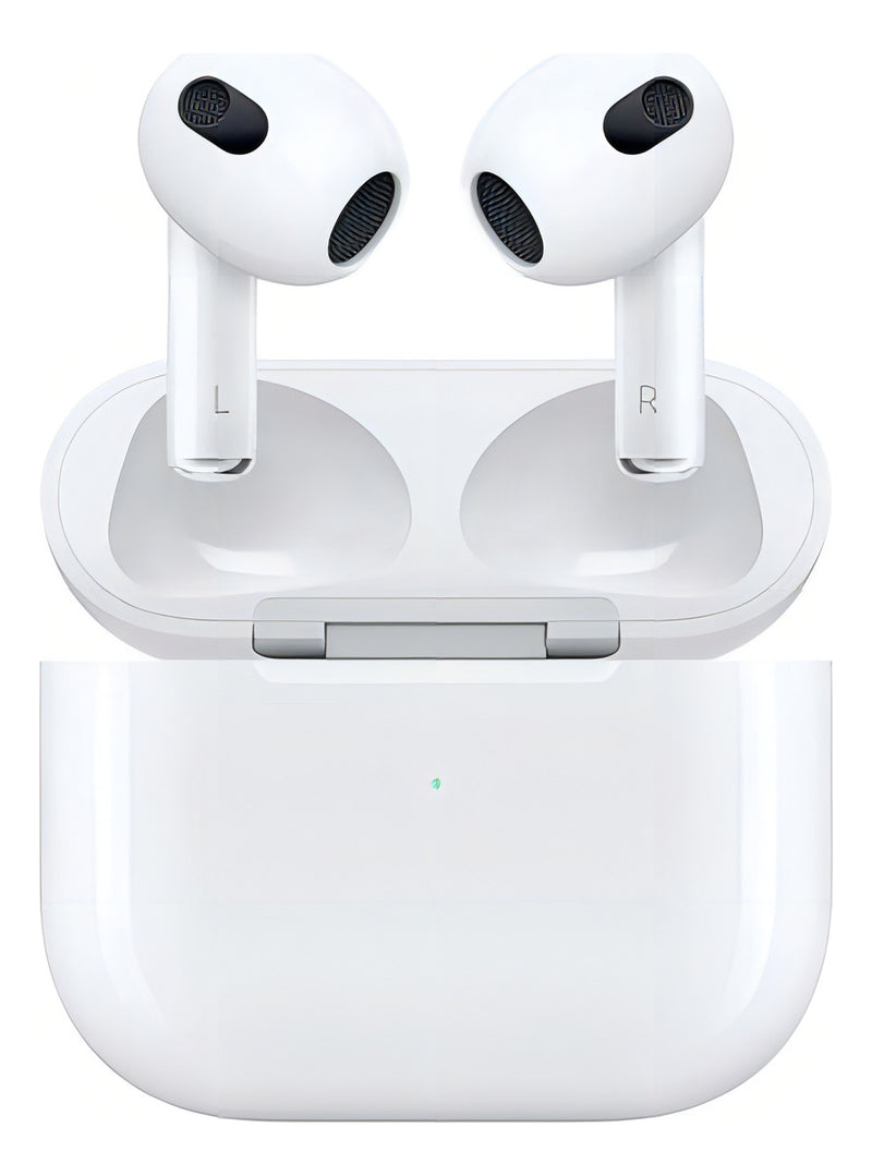 Fone Agold Fn-bt10 Bluetooth 3 Geração Para iPhone 8 X Xr 11 12 13 14 15 Cor Branco Luz Verde - Alfashop