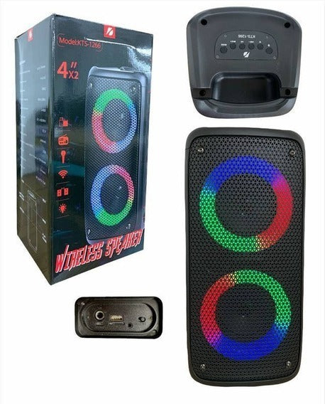 Caixa De Som Kts-1266 Bluetooth Estilo Jbl 120w Rms Potente - Alfashop