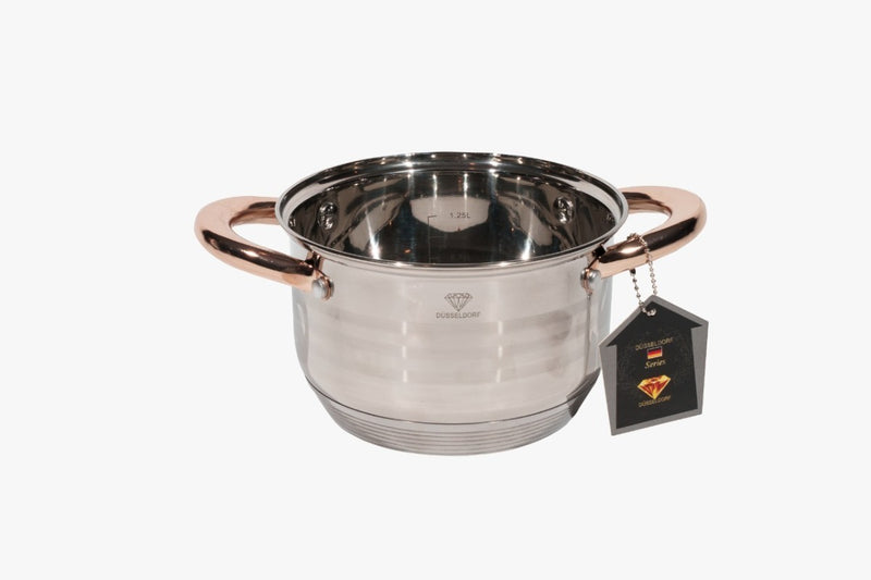 Panelas Alemã - Aço Cirúrgico 23 Pçs Fundo Cerâmico - Alfashop