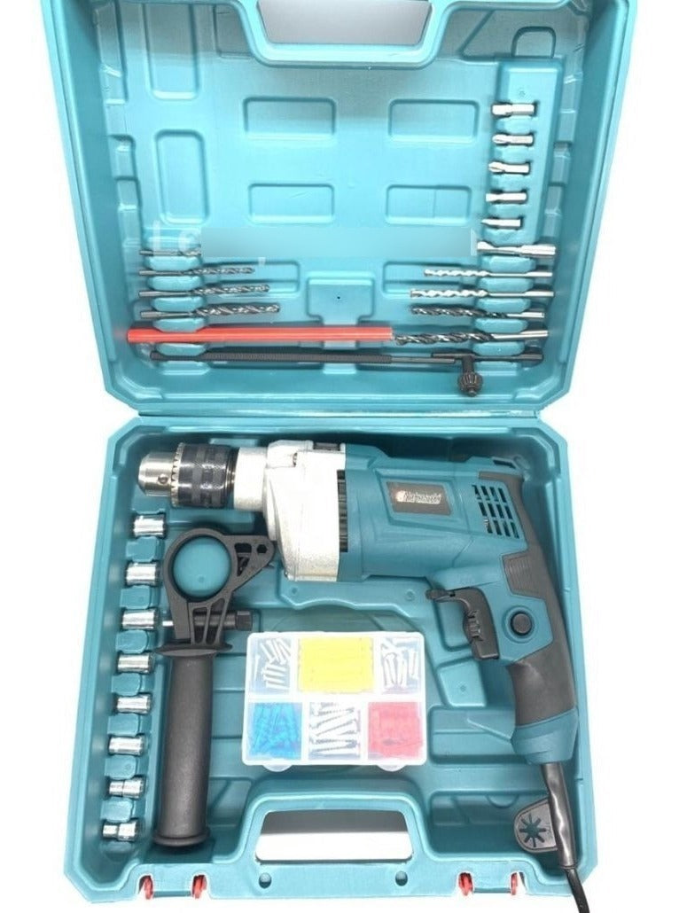 Furadeira De Impacto 13mm 820w Auto Reverso Mega Oferta - Alfashop