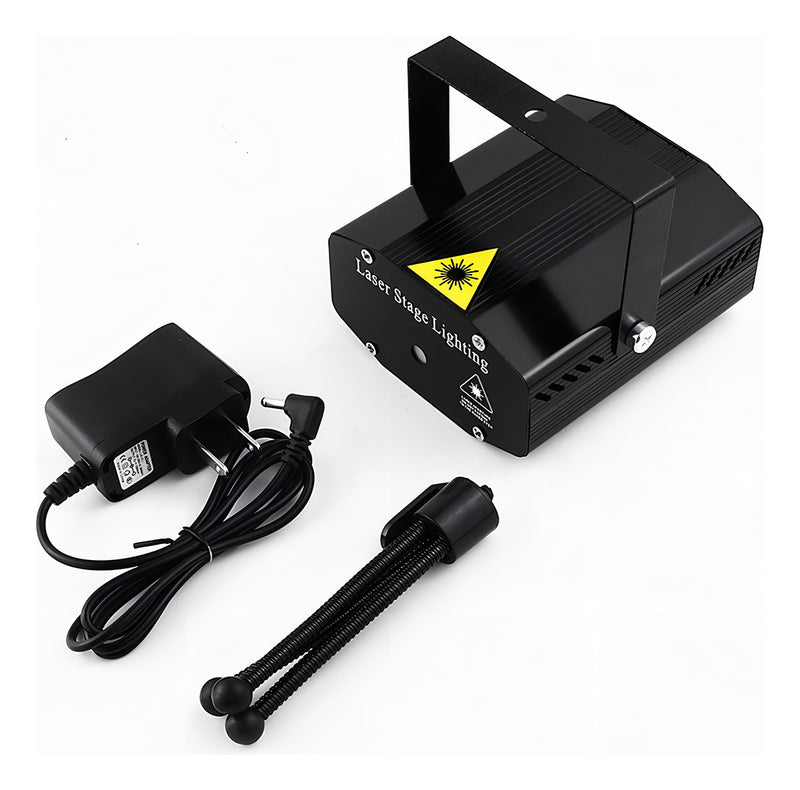 Mini Lazer Projetor Holografico Festa Luz Led Profissional 110V/220V - Alfashop