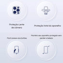 Capa Capinha De Vidro Para iPhone 11, 12, 13, 14 Pro Max - Alfashop