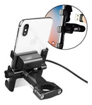 Suporte Celular P/ Moto E Bicicleta C/ Carregador Usb Flexbh - Alfashop