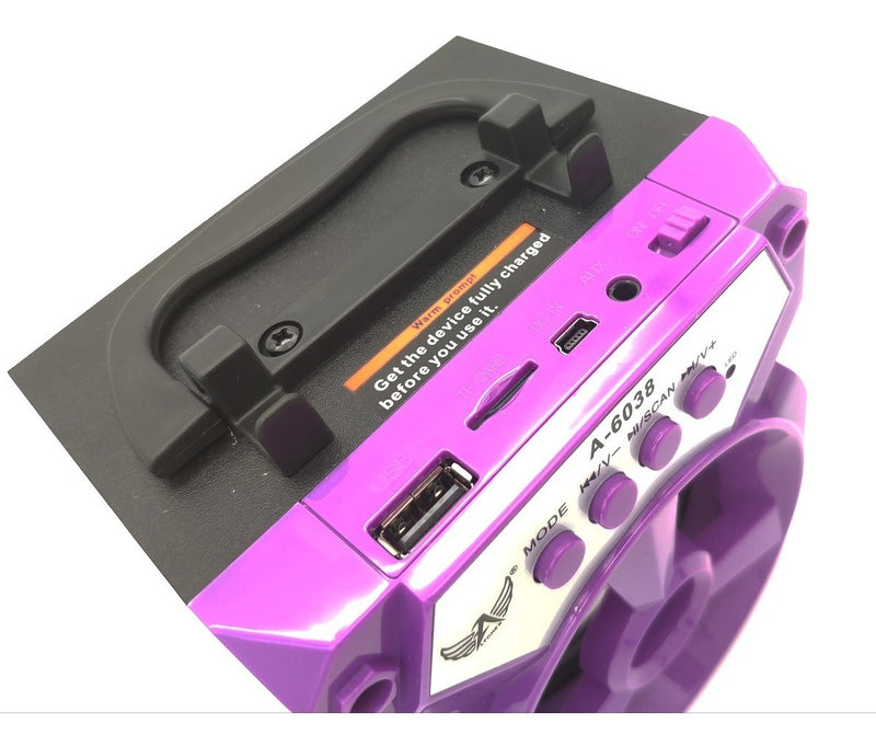Caixa Som Bluetooth Caixinha Pendrive Mp3 Usb P2- Kit Com 10 - Alfashop