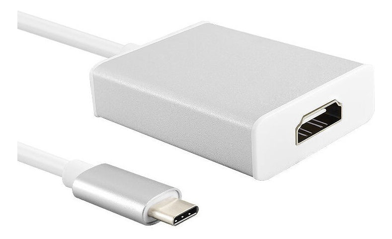 Cabo Adaptador Conversor Usb Tipo C Para Hdmi Macbook Mac - Alfashop