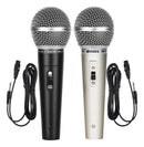Microfones Lelong Profissional MT-1028 Dinâmico P10 cor preto/cinza - Alfashop