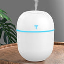 Mini Umidificador De Ar Ultrassônico Usb Portátil 250ml - Alfashop