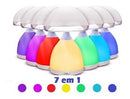 Abajur Luminária Lampada Cogumelo Recarregavel 7 Cores  Led - Alfashop