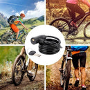 Tranca Para Bicicleta 1,5m  Anti Furto/ Cabo De Aço/ Forte - Alfashop