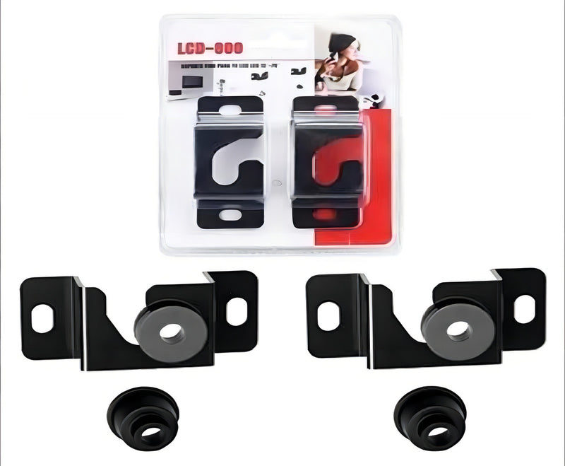 Suporte Fixo Tv Parede Para Tv 13 À 70 Polegadas Lcd-800 786 Cor Preto - Alfashop