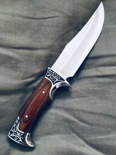 Faca Tática De Caça Pesca Super Afiada Aço Resistente - Alfashop