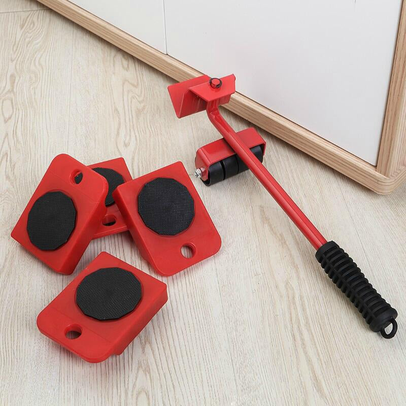 Arrasta Moveis Movedor Moveis Pesados Levantador Fácil 5pcs - Alfashop