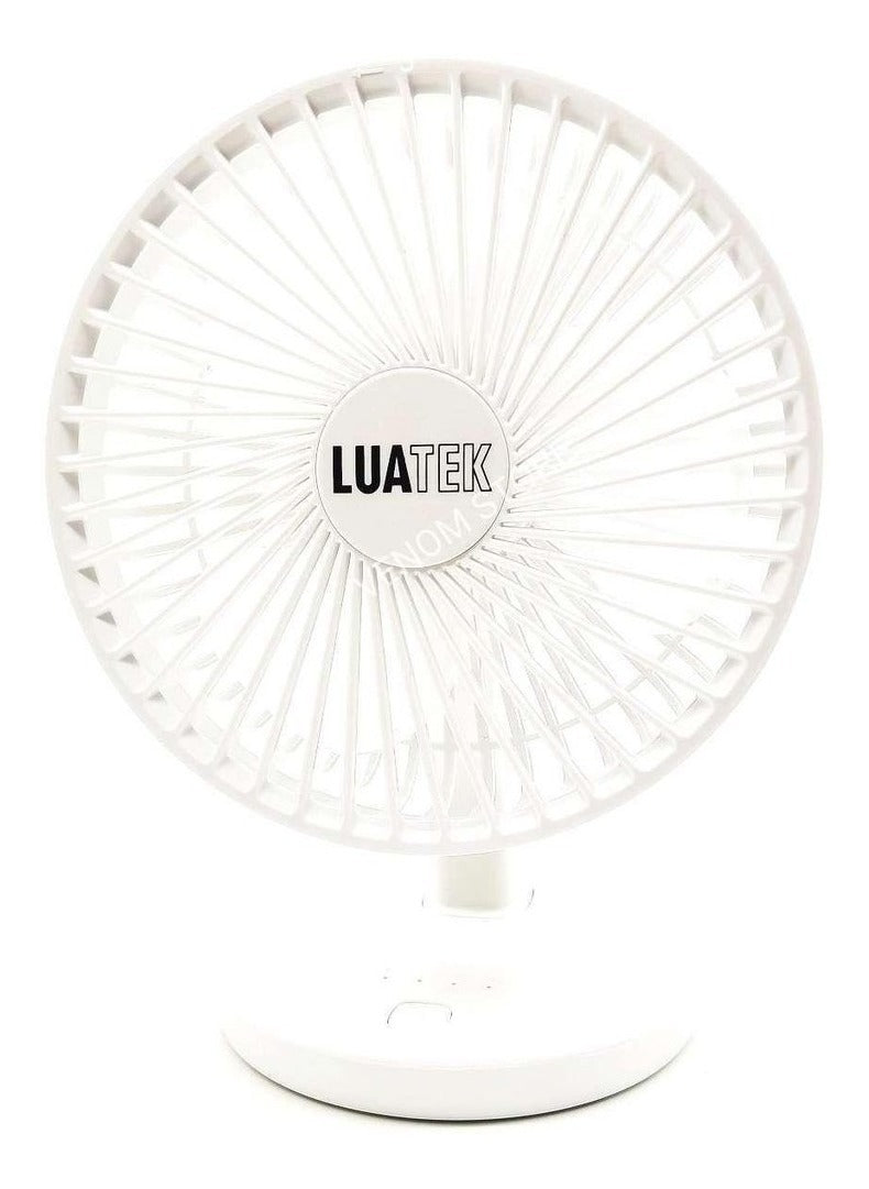Mini Ventilador Para Mesa De Casa E Escritório Bateria - Alfashop