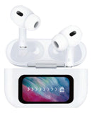 Fone De Ouvido Tela Touch Cancelamento De Ruído Rs68 Hmaston Cor Branco - Alfashop