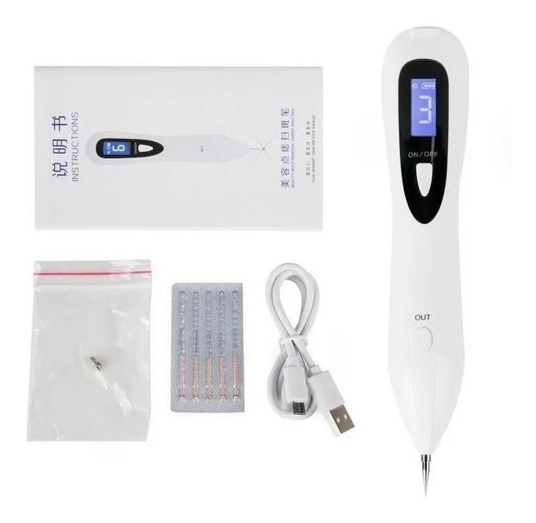 10 Caneta Despigmentadora Jato Plasma Mancha Verruga Sarda - Alfashop