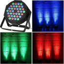Canhão Refletor Led Strobo 36 Leds 3w Rgb Dmx Bivolt - Alfashop