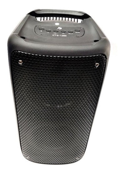 Caixa De Som Amplificada Bluetooth Usb Fm Aux P10 Kts1266 - Alfashop