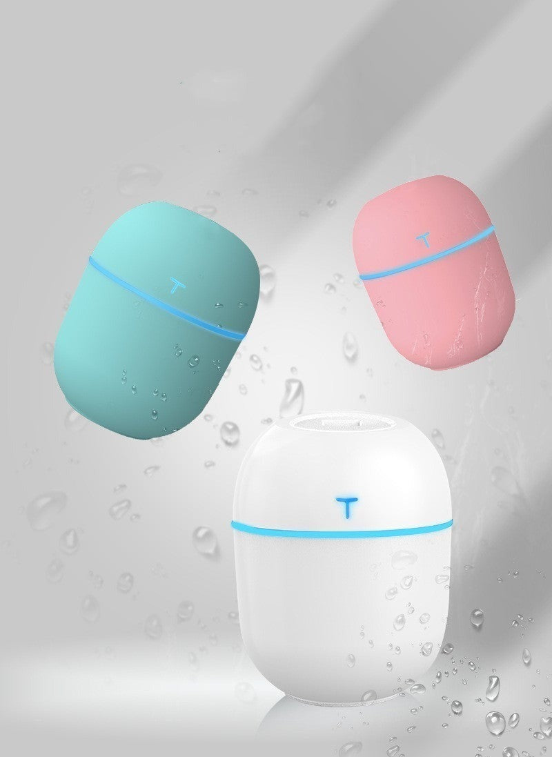 Mini Umidificador De Ar Ultrassônico Usb Portátil 250ml - Alfashop