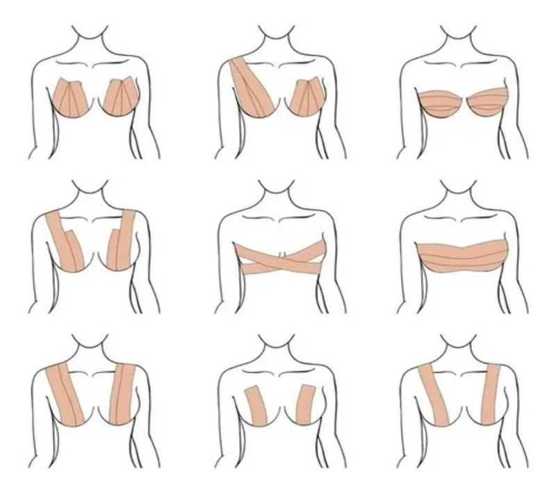 Sutiã Adesivo Levanta Peito Seios Fita Boob Up Invisível Fit - Alfashop
