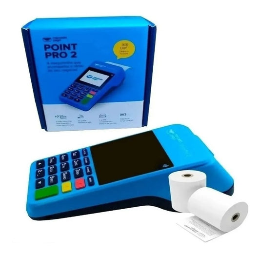 Maquininha De Cartão Mercado Pago Point Pro Wi-fi E Chip - Alfashop