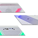 G Speaker Smart Station Luminária Caixa De Som C/ Carregador Cor Branco 110v/220v - Alfashop