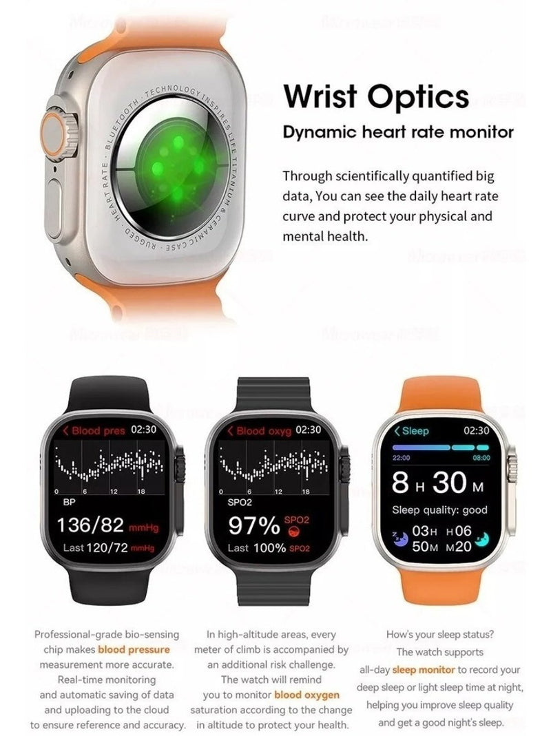 Relógio Smartwatch X8 Ultra Nfc 8 Series Masculino Feminino - Alfashop