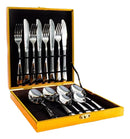 Faqueiro 16 Peças Em Aço Inox /jogo De Talheres Dusseldorf - Alfashop