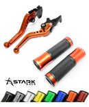 Kit Manopla Luva Manete Esportivo Stark Honda Nx 400 Falcon - Alfashop