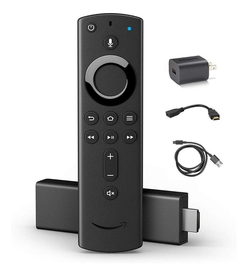 Amazon Fire TV Stick 2ª geração controle de voz Full HD 8GB preto com 1GB de memória RAM - Alfashop