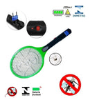 Kit 2 Raquetes Elétrica Mata Insetos Mosquito Pernilongos - Alfashop