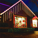 Cascata Bastão Led Natal Snowfall 8 Tubos Chuva Meteoro Cor Cor das luzes Branco quente 110V/220V - Alfashop