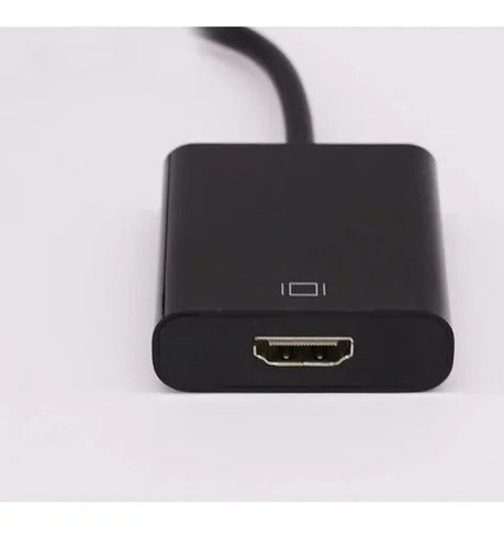 Cabo Adaptador Displayport X Hdmi 23cm Femea - Alfashop