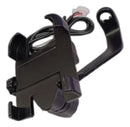 Suporte Pra Celular Pra Moto De Ferro C Carregador Retroviso - Alfashop
