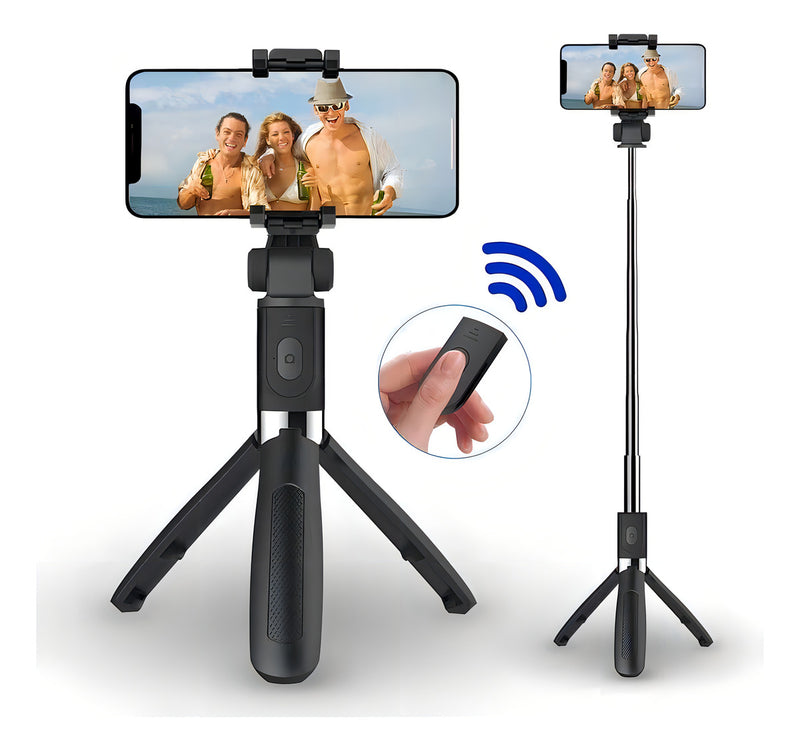 tripé pau de selfie com controle bluetooth - Alfashop
