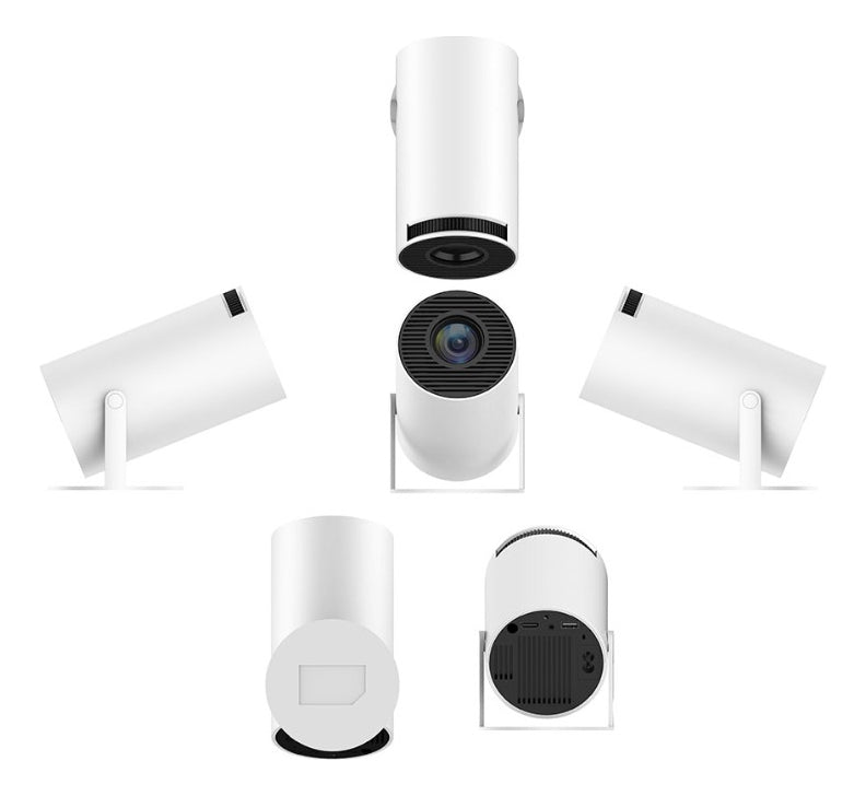 mini projetor portátil 4k android full hd smart wifi cinema - Alfashop