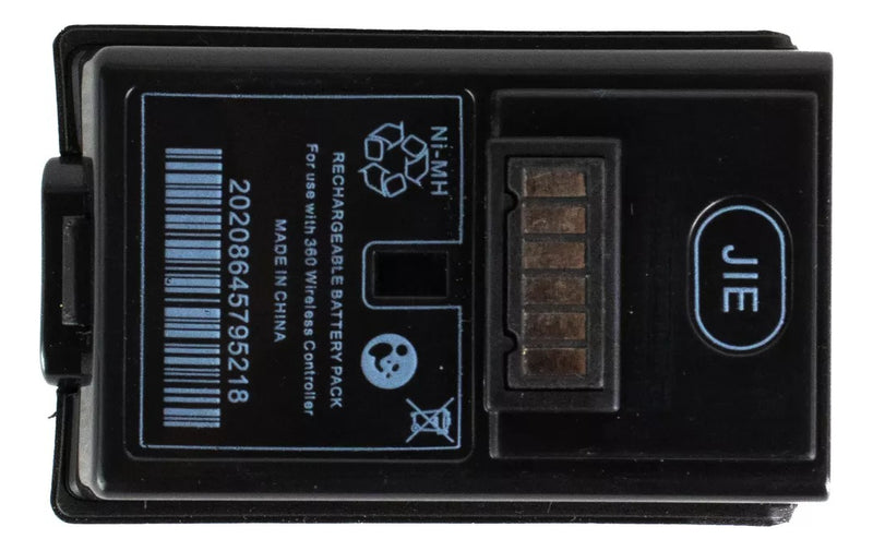 Kit 2 Baterias Recarregável COMPATÍVEL Xbox 360 + Cabo Substitua Pilhas Voltagem de entrada 12V - Alfashop